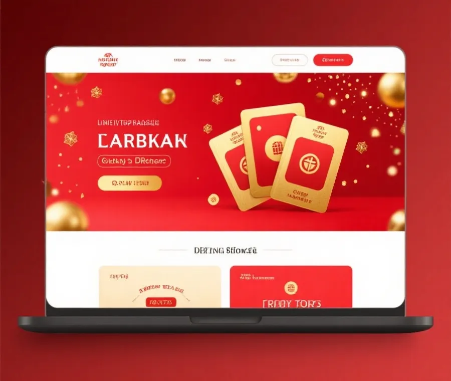 优惠活动与功能导航示意